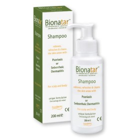 Boderm Bionatar Shampoo, Σαμπουάν για την Αντιμετώπιση Ψωρίασης ή Σμηγματορροϊκής Δερματίτιδας 200ml