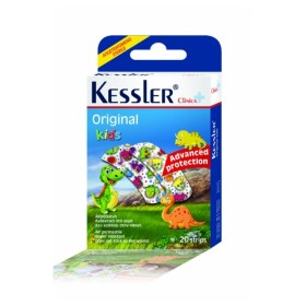 Kessler Original Kids Δεινόσαυροι Αποστειρωμένα Παιδικά Αυτοκόλλητα 20τμχ