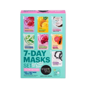 Organic Shop Promo 7-Day Masks Glow Better Σετ Δώρου Μάσκες Προσώπου 7 Τεμάχια