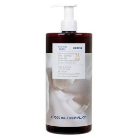 Korres Crispy Clean White Rose & Cotton Shower Gel Αφρόλουτρο Λευκά Άνθη & Βαμβάκι 1000ml