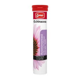 Lanes Echinacea Vitamin C αναβράζοντα δισκία Μέλι - Λεμόνι 20 αναβράζον ταμπλέτες