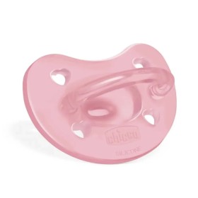 Chicco Physio Forma Soft Πιπίλα Ολο Σιλικόνη Ροζ 6-16m