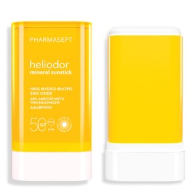 Pharmasept Heliodor Mineral Sunstick Αντιηλιακό Προσώπου & Σώματος SPF50 25g