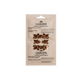 Garden Coffee Charge Scrub Exfoliating Face Mask 8ml & Antioxidant Coffee Face Mask 8ml
