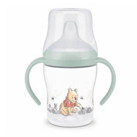 Nuk Perfect Match Disney Winnie The Pooh Εκπαιδευτικό Ποτηράκι Πλαστικό με Λαβές Πράσινο για 6m+ 150ml