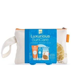 Intermed Luxurious Promo Suncare Sun Protection Body Cream SPF50 200ml, After Sun Face & Body 150ml & ΔΩΡΟ Τσαντάκι