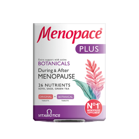 Vitabiotics Menopace Plus Ταμπλέτες Βοτάνων Με Φυτοοιστρογόνα 56tabs
