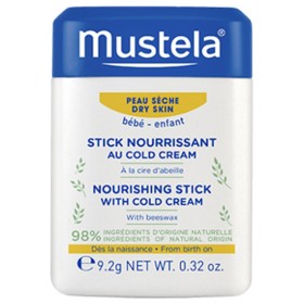 Mustela Nourishing Stick with Cold Cream Stick για Ξηρά Χείλη & Μάγουλα Μωρού 9.2gr