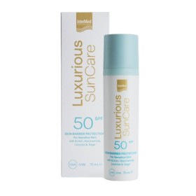 Intermed Luxurious Sun Care Skin Barrier Protection SPF50 Αντηλιακή Κρέμα Προσώπου για Ευαίσθητες Επιδερμίδες 75ml