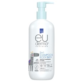 Intermed Euderma Babyderm 2in1 Shampoo & Body Bath Απαλό 2σε1 Σαμπουάν & Αφρόλουτρο 500ml