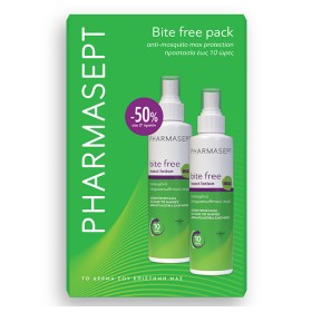 Pharmasept Promo Bite Free Insert Lotion Max Άοσμη Εντομοαπωθητική Λοσιόν σε Σπρέι Κατάλληλη για Παιδιά 2x100ml