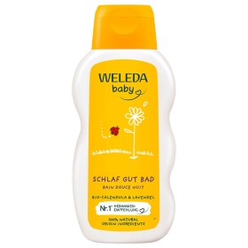 Weleda Baby Good Night Bath Βρεφικό Αφρόλουτρο Με Καλέντουλα και Λεβάντα 200ml