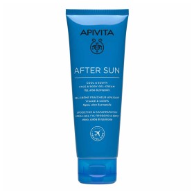 Apivita After Sun Cool & Sooth Face & Body Gel Cream Δροσιστική & Καταπραϋντική Kρέμα-Gel 100ml