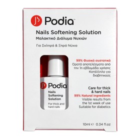 Podia Nails Softening Solution Μαλακτικό Διάλυμα Νυχιών 10ml