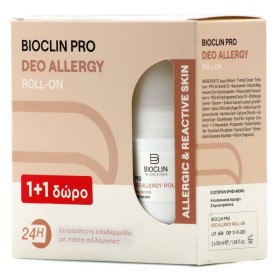Bioclin Promo Pro Deo Allergy Roll-On Αποσμητικό 24h 2x50ml