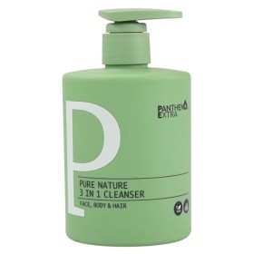 Panthenol Extra Pure Natura 3 in 1 Cleanser Αφρόλουτρο & Σαμπουάν με Νότες Λουλουδιών & Φρούτων 500ml