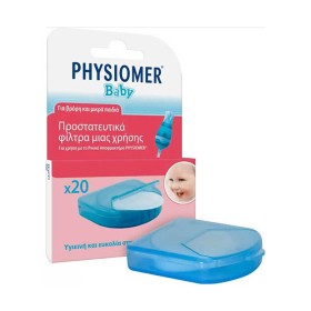 Physiomer Baby Προστατευτικά Φίλτρα Μιας Χρήσης 20 τεμάχια