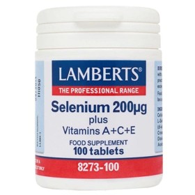 Lamberts Selenium 200mcg plus A+C+E 100 tabs
