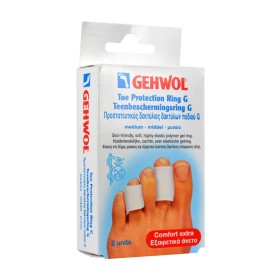 Gehwol Toe Protection Ring G medium, Προστατευτικός Δακτύλιος Δακτύλων Ποδιού G Μεσαίος (30mm) , 2τμχ