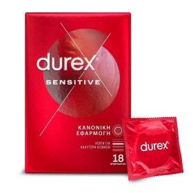 DUREX Sensitive Προφυλακτικά Λεπτά για Μεγαλύτερη Ευαισθησία 18τμx
