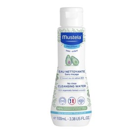 Mustela Bebe Cleansing Water Νερό Καθαρισμού Xωρίς Ξέβγαλμα για το Πρόσωπο & τη Μηρογεννητική Περιοχή 100ml