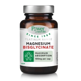 Power of Nature Platinum Range Magnesium Bisglycinate 30caps