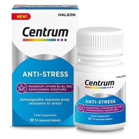 Centrum Anti-Stress Συμπλήρωμα Διατροφής για το Άγχος 30 ταμπλέτες