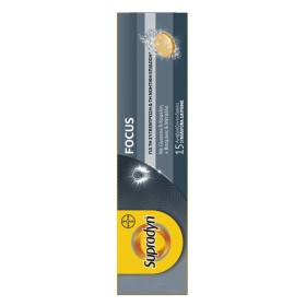 Supradyn Focus με Guarana & Καφεΐνη για Συγκέντρωση & Νοητική Επίδοση 15 Αναβράζοντα Δισκία