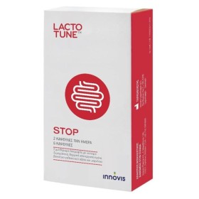 InnoVis Lactotune, Stop, Συμπλήρωμα Διατροφής για Πρόληψη & Αντιμετώπιση της Οξείας Διάρροιας, 6 Κάψουλες