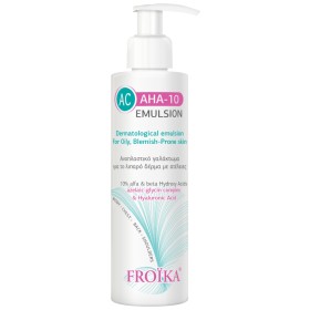 Froika AC AHA-10 Emulsion Αναπλαστικό Γαλάκτωμα για Λιπαρή & Ακνεϊκή Επιδερμίδα με Ατέλειες, 125ml