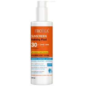 Froika Sunscreen Hydrating Fluid Hyaluronic Acid SPF30 Αντιηλιακό Γαλάκτωμα Με Υαλουρονικό Οξύ Για Πρόσωπο & Σώμα 250ml