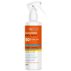 Froika Sunscreen Dry Mist Διάφανο Μη λιπαρό για Ευαίσθητη & Μη Ανεκτική στον Ήλιο Επιδερμίδα SPF50+ 250ml