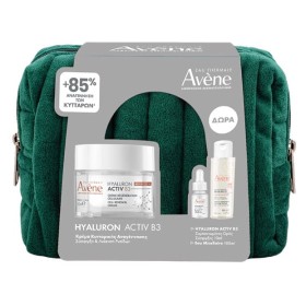 Avene Promo Hyaluron Activ B3 Αντιγηραντική Κρέμα Ημέρας 50ml & Δώρο Oρός Σύσφιγξης 10ml & Νερό Καθαρισμού & Ντεμακιγιάζ 100ml