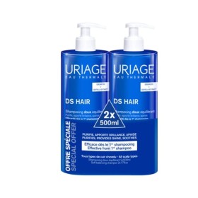 Uriage Promo D.S. Hair Απαλό Σαμπουάν Εξισορρόπησης Τριχωτού Κεφαλής 2x500ml