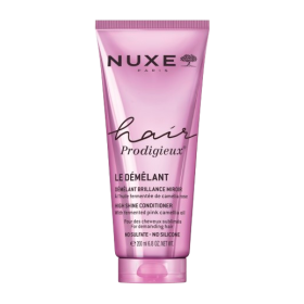 Nuxe Hair Prodigieux High Shine Conditioner Μαλακτική Κρέμα Λάμψης Με Εκχύλισμα Ελαίου Ροζ Καμέλιας 200ml