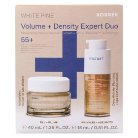 Korres White Pine Volume Density Expert Duo, Σετ Αναπλήρωσης Όγκου με Κρέμα Ημέρας για Ώριμες Επιδερμίδες 40ml & ΔΩΡΟ Ορό Προσώπου 15ml