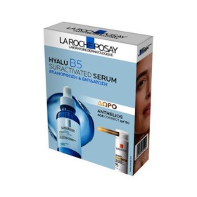 La Roche-Posay Promo Hyalu B5 Suractivated Serum Αντιρυτιδικός Ορός 30ml & ΔΩΡΟ Anthelios Age Correct SPF50 Αντηλιακή Κρέμα 15ml