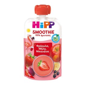 HIPP Smoothie Φράουλα Μήλο Μπανάνα από το 1ο έτος 120ml