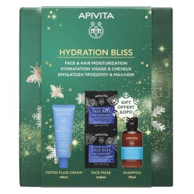 Apivita Promo Hydration Bliss Aqua Beelicious Κρέμα SPF30 40ml & Express Beauty Μάσκα Θαλάσσια Λεβάντα 2x8ml & Hyaluronic Hydra Σαμπουάν 75ml