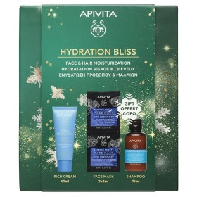Apivita Promo Hydration Bliss Aqua Beelicious Κρέμα Ενυδάτωσης 40ml & Express Beauty Μάσκα Προσώπου για Ενυδάτωση 2x8ml & Hyaluronic Hydra Σαμπουάν 75ml