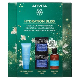 Apivita Promo Hydration Bliss Aqua Beelicious Oil Κρέμα Gel 40ml & Express Beauty Μάσκα Προσώπου 2x8ml & Hyaluronic Hydra Σαμπουάν 75ml