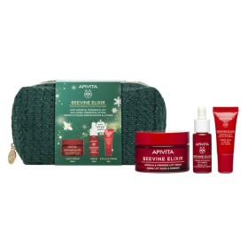 Apivita Promo Beevine Elixir Αντιρυτιδική Κρέμα Σύσφιξης Ελαφριάς Υφής 50ml & Ορός 10ml & Κρέμα Ματιών & Χειλιών 5ml