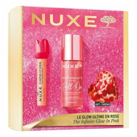 Nuxe Xmas Promo The Infinite Glow in Pink Prodigieuse Or Florale Roll On 60ml & Very Rose Lip Plumping Serum & Δώρο Hair Clip