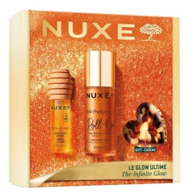 Nuxe Xmas Promo the Infinity Glow Huile Prodigieuse Or Roll On 60ml & Reve De Miel Honey Lip Care Oil Gloss 10ml & Δώρο Κλιπ Μαλλιών 1τμχ