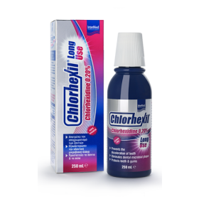 Intermed Chlorhexil 0,20% Long Use Mouthwash Στοματικό Διάλυμα με 0.20% χλωρεξιδίνη 250ml