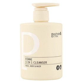 Panthenol Extra Femme 3 In 1 Cleanser, Γυναικείο Αφρόλουτρο & Σαμπουάν 500ml