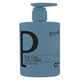 Panthenol Extra Blue Flames 3 In 1 Cleanser, Ανδρικό Αφρόλουτρο & Σαμπουάν 500ml