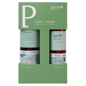 Panthenol Extra Promo Sunday Jasmine Shower Gel 500ml & Body Milk 300ml