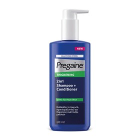 Pregaine Thickening 2in1 Shampoo & Conditioner Δυναμωτικό Σαμπουάν για Πυκνότητα Μαλλιών & Τριχόπτωση 248ml