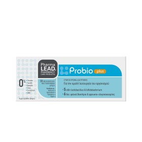 PharmaLead Probio Plus Συμπλήρωμα Διατροφής με Προβιοτικά για την Αποκατάσταση της Εντερικής Χλωρίδας 30 Κάψουλες
